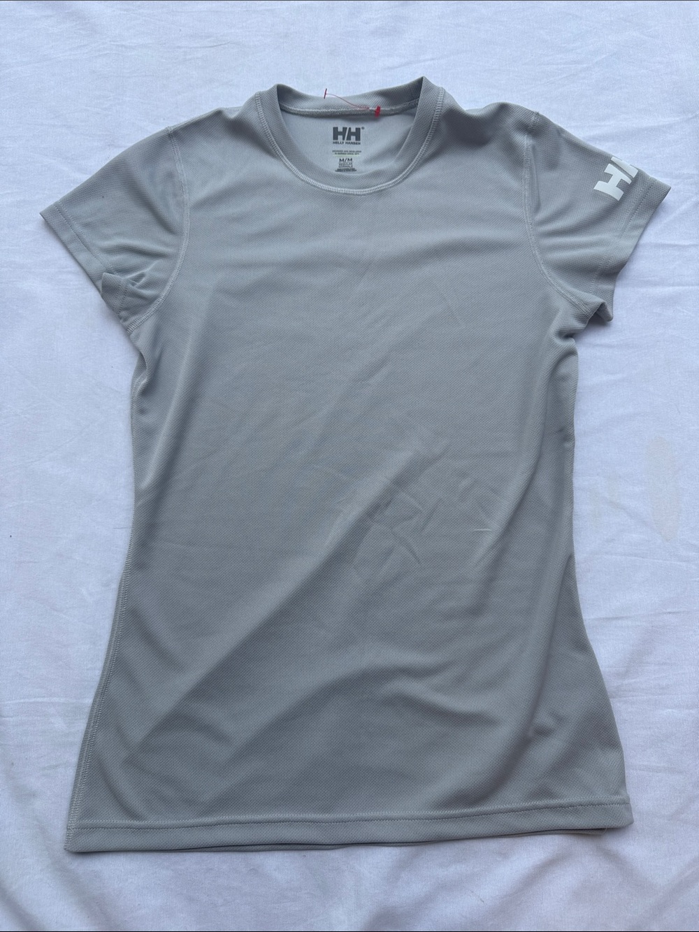 Helly Hansen Women's Light Gray Short Sleeve Performance Tee